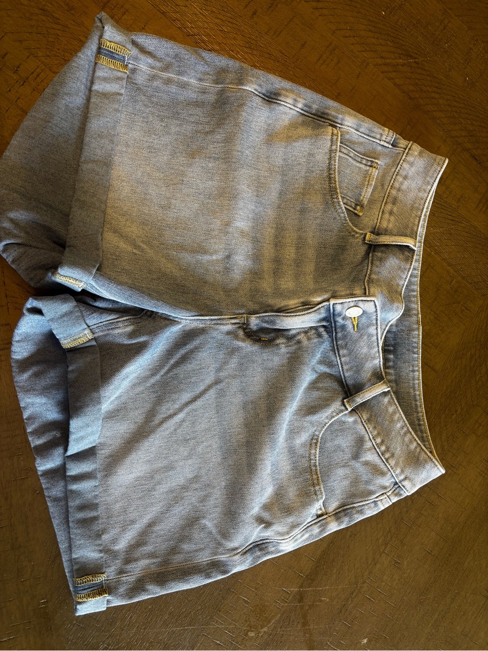 Light Denim Shorts